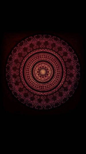 Indian Aesthetic Dark Mandala Wallpaper