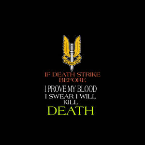 Indian Army Logo Courage In Death Quote Wallpaper