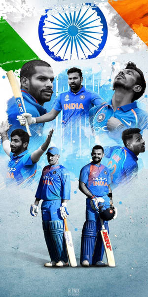 Indian Cricket Men's Baseball Team Wallpaper