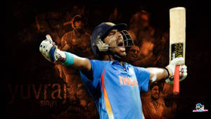 Indian Cricket Ruvraj Singh Poster Wallpaper