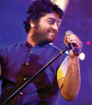Indian Musician Arijit Singh Candid Shot Wallpaper