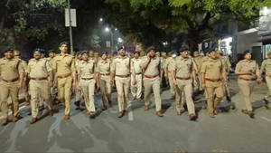 Indian Police Marching Wallpaper