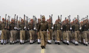 Indian Police On Parade Wallpaper