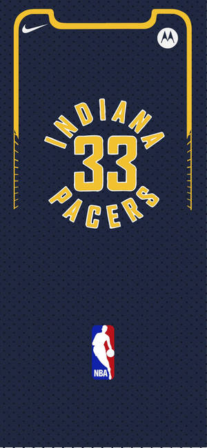 Indiana Pacers Jersey Illustration Wallpaper