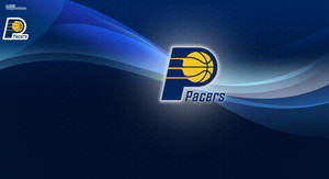 Indiana Pacers Stylized Letter P Logo Wallpaper