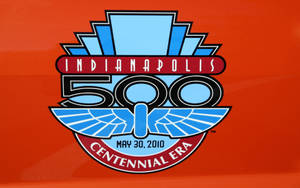 Indianapolis 500 Emblem In Red Wallpaper