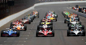 Indianapolis 500 Sports Cars Wallpaper
