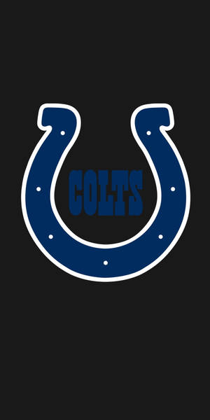 Indianapolis Colts Horseshoe Nfl Team Logo Wallpaper