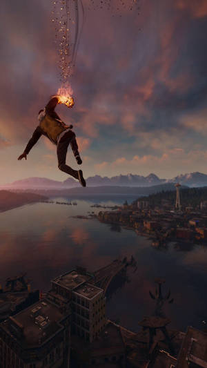 Infamous Second Son Android Gaming Wallpaper