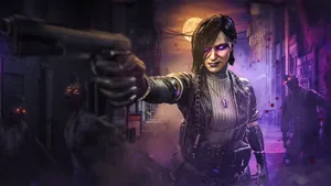 Infected Samantha Maxis Wallpaper