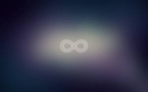 Infinity Symbol Blurry Wallpaper