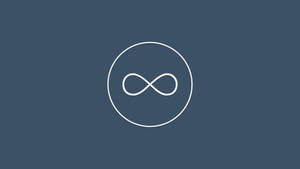 Infinity Symbol Outline Wallpaper