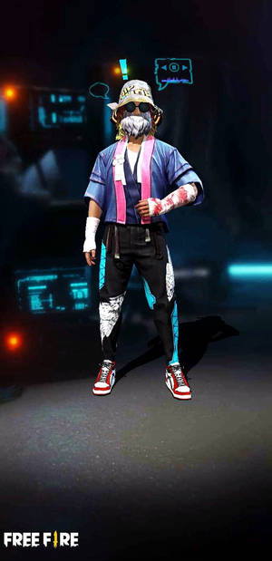 Influencer Free Fire Sakura Wallpaper