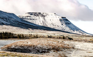 Ingleborough Yorkshire Landscape Wallpaper