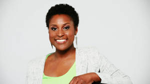 Insecure Creator Issa Rae Portrait Wallpaper