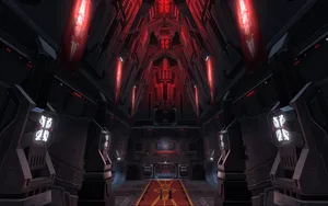 Inside Of Sith Temple Wallpaper
