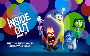 Inside Out Movie Poster Wallpaper
