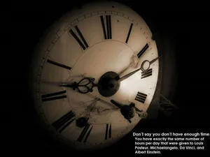 Inspirational Quotes About Time Wallpaper