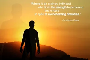 Inspirational Quotes Of Hero Wallpaper