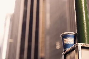 Inspirational Words On Glass Wallpaper