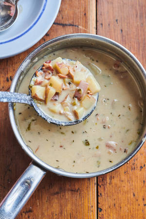 Instant Clam Chowder Wallpaper