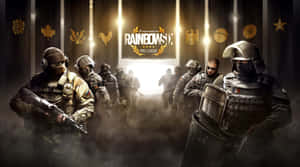 Intense Action In Tom Clancy's Rainbow Six Siege Wallpaper