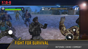 Intense Combat Zone In Fau G Game Wallpaper