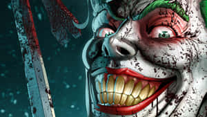 Intense Creepy Dangerous Joker Animation Wallpaper