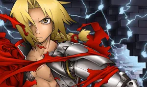 Intense Edward Elric Wallpaper Wallpaper