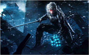 Intense Live Gaming With Metal Gear Rising Revengeance Wallpaper