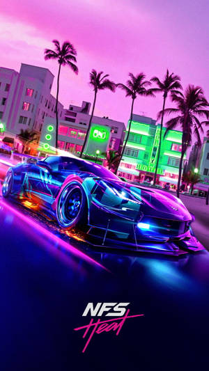 Intense Racing Action In Need For Speed: Heat Wallpaper