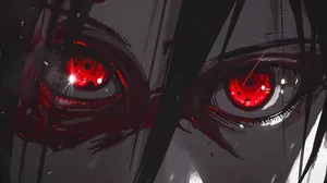 Intense_ Sharingan_ Eyes_ Artwork Wallpaper