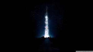 Interstellar Star Explosion Night Wallpaper