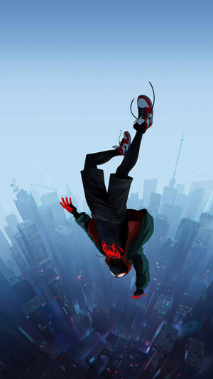 Into The Spider Verse 4320 X 7680 Wallpaper