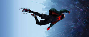 Into The Spider Verse 7680 X 3200 Wallpaper