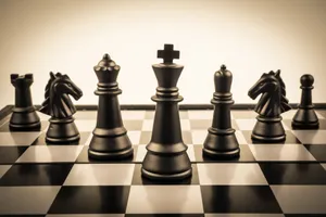 Intricate Pattern Of Chessboard Wallpaper