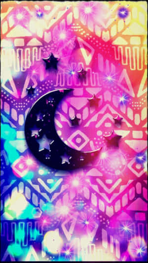 Intricate Sticker Pink Girly Wallpaper