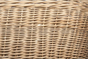 Intricately Handwoven Pliable Wicker Basket Wallpaper