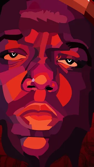 Intriguing Cartoon Rapper Image Wallpaper