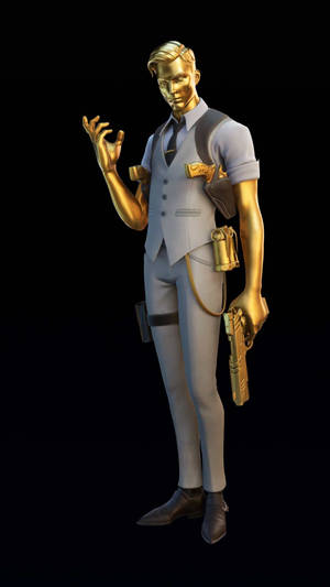 Introducing The Midas Fortnite Skin – Get A Golden Touch In The Battle Royale Wallpaper