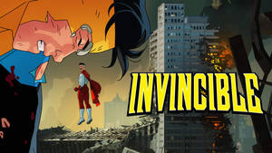 Invincible Title Panel Wallpaper