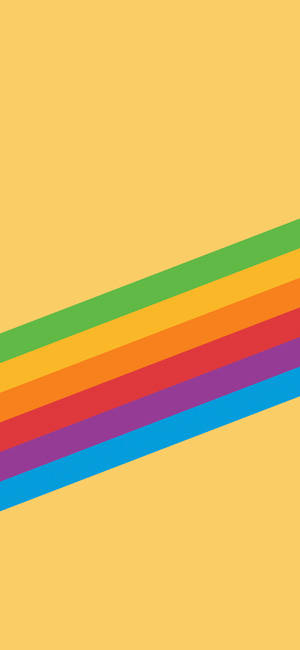 Ios 11 Apple Iphone Default Rainbow Wallpaper