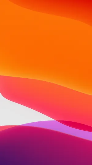 Ios 13 Blue And Purple Abstract Wallpaper