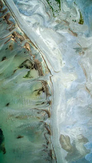 Ios 15 Abstract Painting Wallpaper