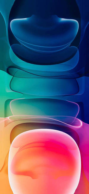 Ios 15 Abstract Spheres Wallpaper