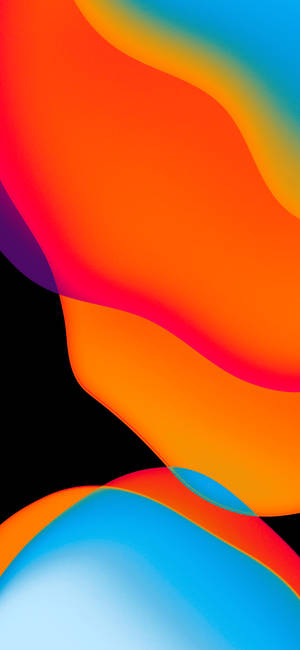 iOS 13 Wallpaper 4K, Multicolor, Stock
