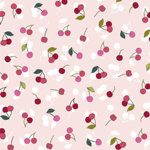 Ipad Pro Cute Cherry Fruits Wallpaper