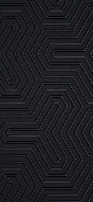 Iphone 11 Black Geometric Wallpaper