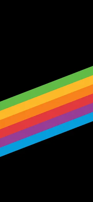 Iphone 11 Black Pride Flag Wallpaper