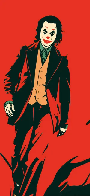 Iphone 11 Pro Red Joker Wallpaper